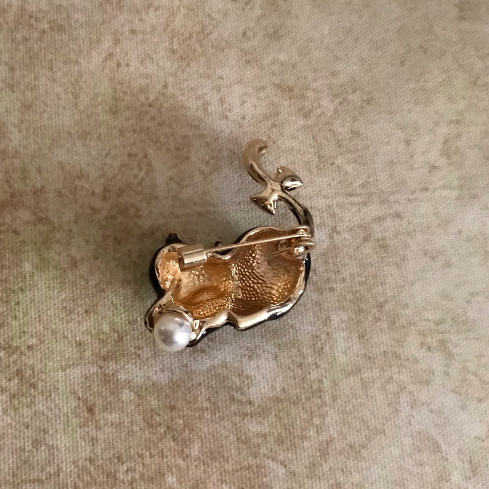 Black Cat Brooch - Picture 4 of 4